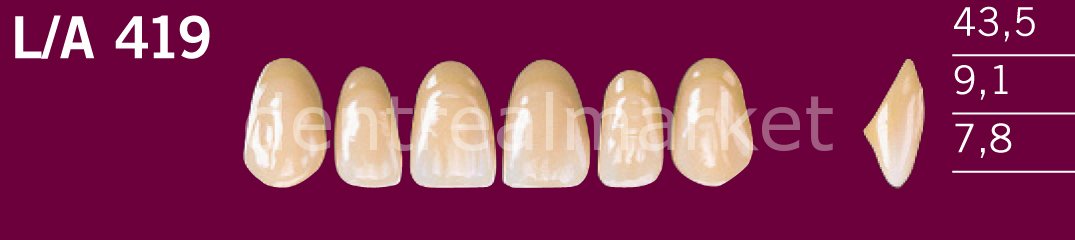 Optodent-Optostar 28lik Takım Diş A3 - L/A 419