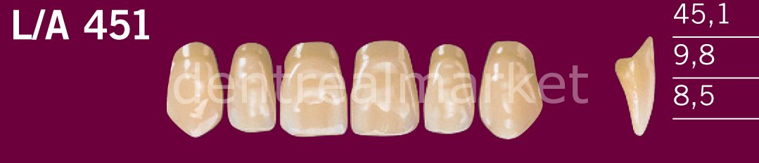 Optodent-Optostar 28lik Takım Diş A3 - L/A 451