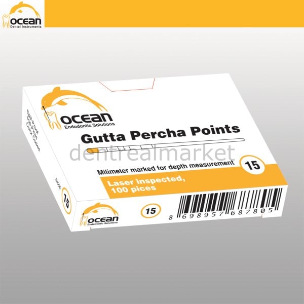 Gutta Percha Point Çizgili