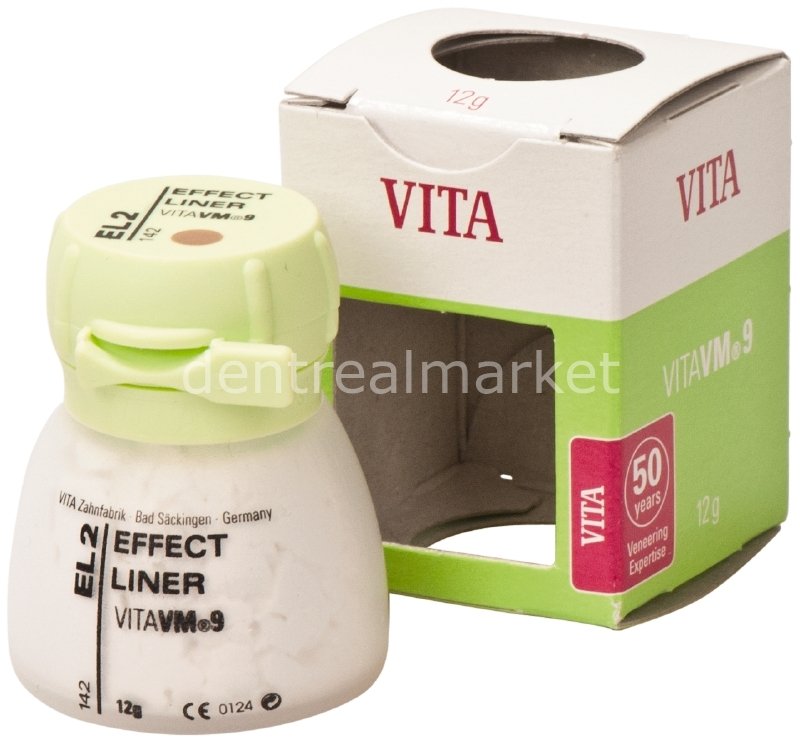 VM9 Effect Liner 12 gr - Zirkonyum Altyapılar İçin Porselen Tozu EL2