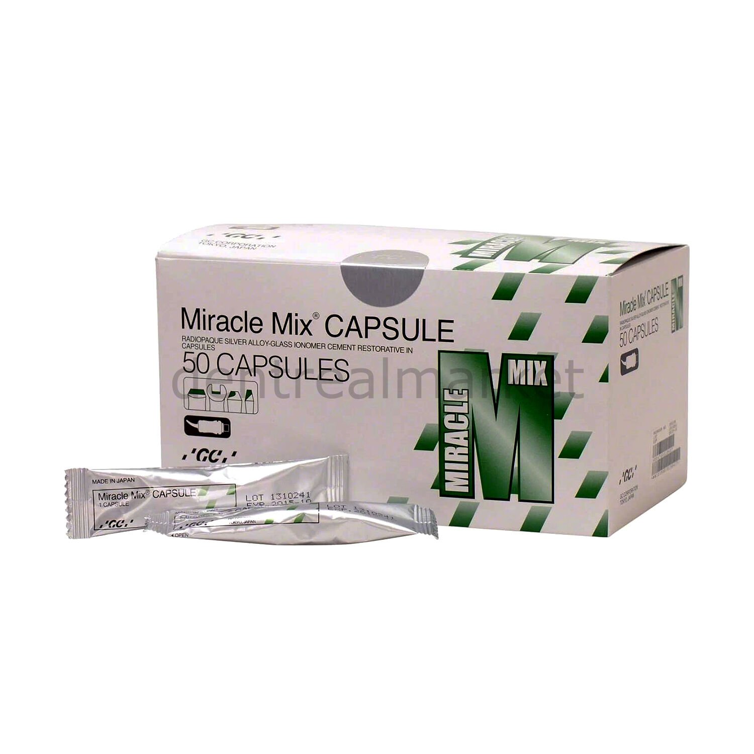 Gc Miracle Mix Kapsül 50'lik Cam İyonomer Siman