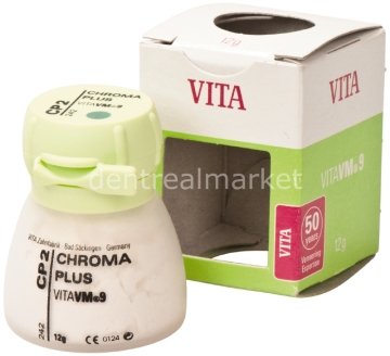 VM9 Chroma Plus 12 gr - Zirkonyum Altyapılar İçin Porselen Tozu
