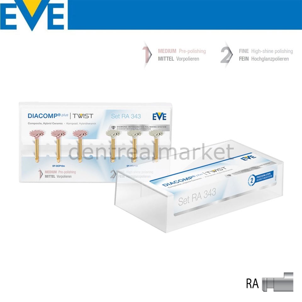 Diacomp Plus Twist Kompozit Cila Diski Set - RA343