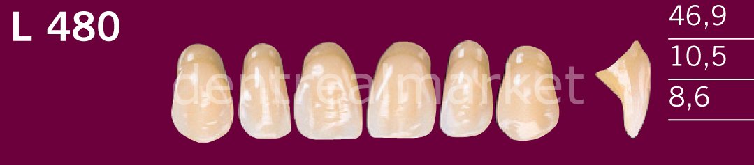 Optodent-Optostar 28lik Takım Diş A3,5 - L 480