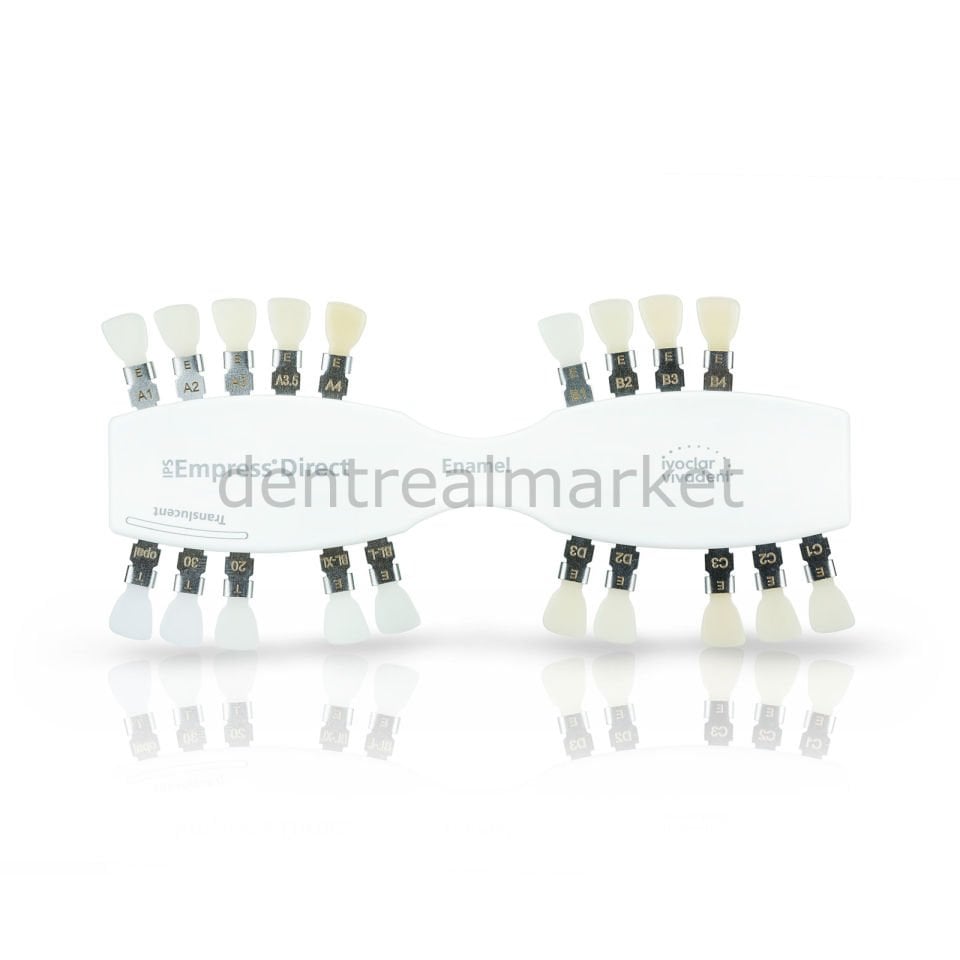 IPS Impress Direct Shade Guide - Enamel Renk Skalası
