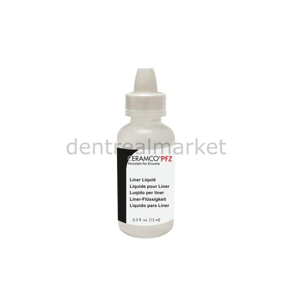 Ceramco PFZ Zirkonyum Tozu Liner Likit - 15ml