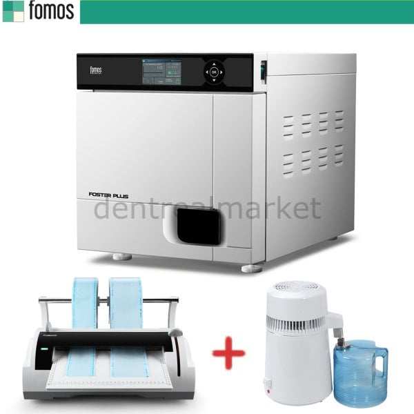 Foster Plus 22 Lt B Class Otoklav - Distile Su ve Poşet Kapama Dahil