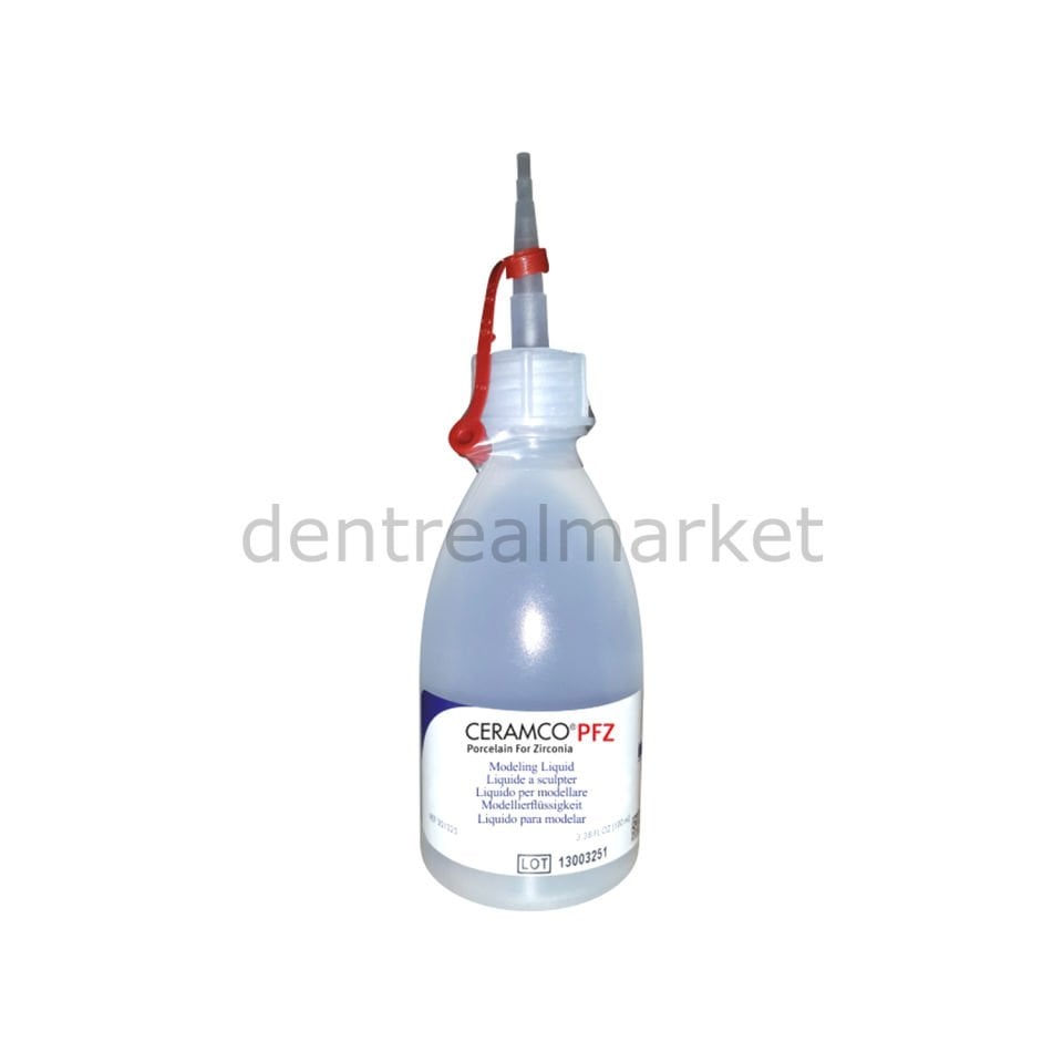 Ceramco PFZ Zirkonyum Tozu Modelling Likit 100ml