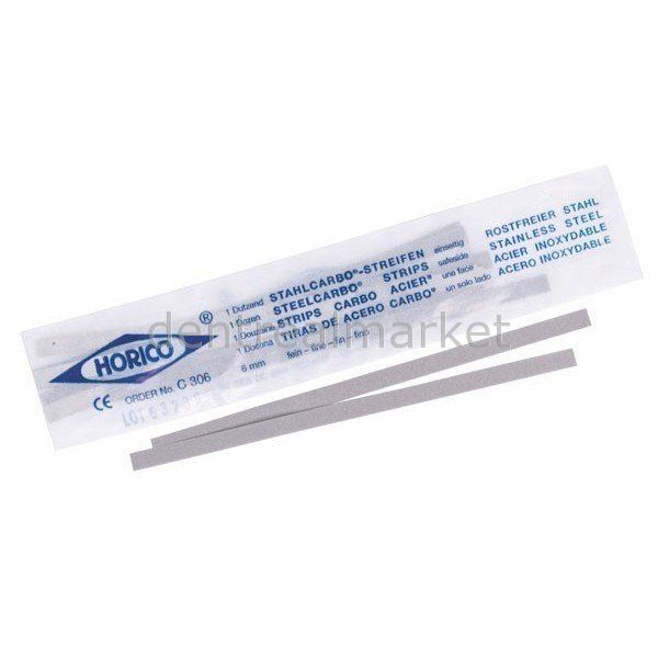Amalgam Zımparası Metal Şerit - Çift Taraflı - 12 Adet