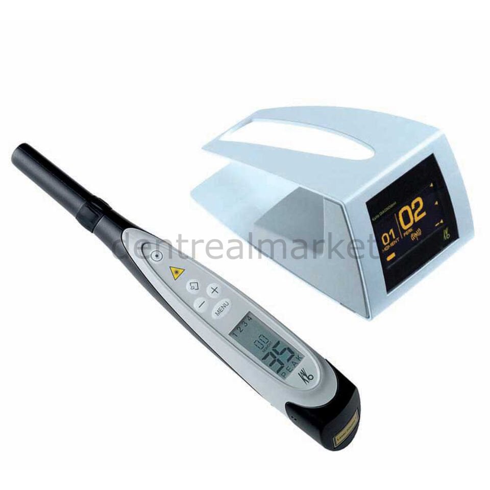 Diagnodent Pen Çürük Teşhis Cihazı ve Ekranı