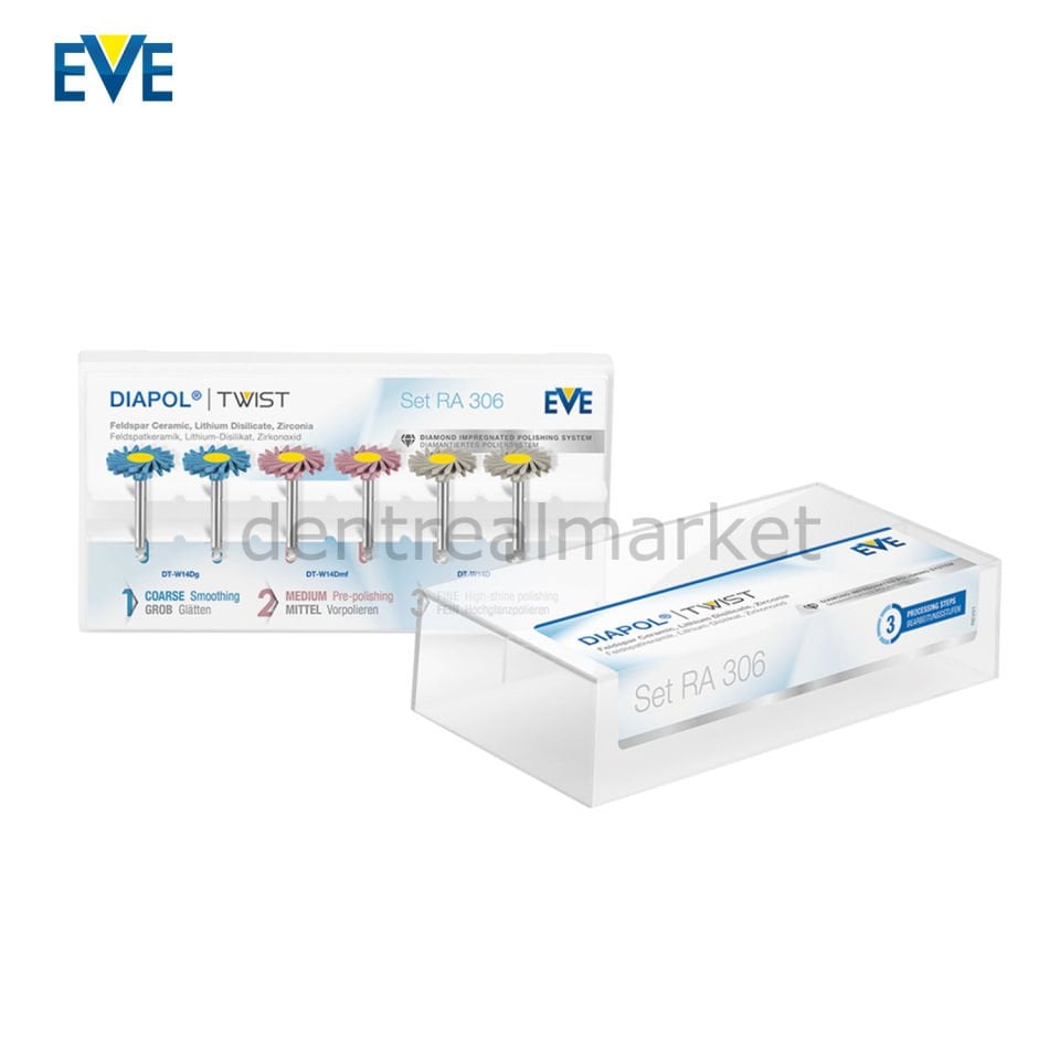 Diapol Twist Porselen Cila Seti RA306