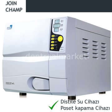 Leopard Otoklav 23 Lt Distile Su ve Poşet Kapama Dahil