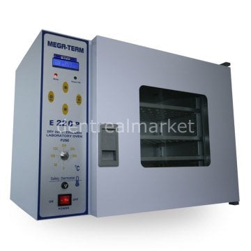 E220P Sterilizatör  22 LT Dijital Etüv Camlı