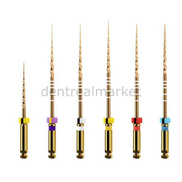 Protaper Gold Rotary Kanal Egesi 25 mm - F1