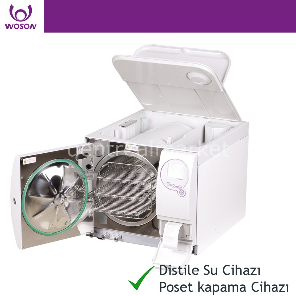 Tanda E 23 Lt Otoklav Distile Su ve Poşet Kapama Dahil