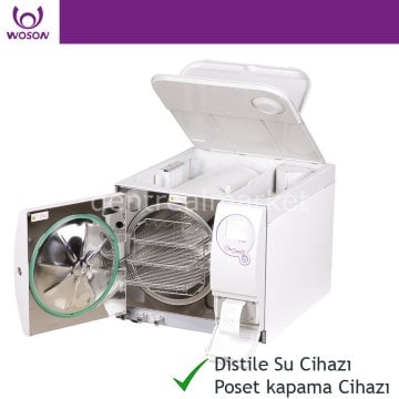 Tanda E 23 Lt Otoklav Distile Su ve Poşet Kapama Dahil