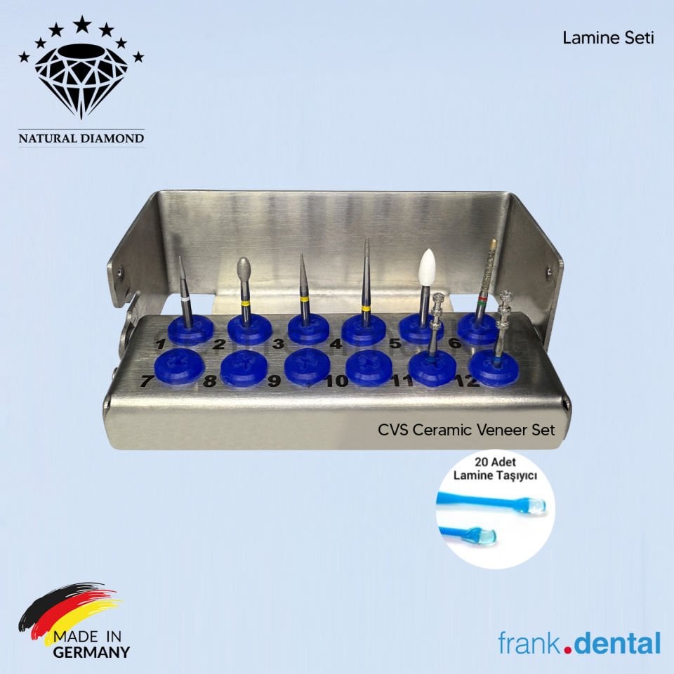 CVS Ceramic Veneer Set - Lamine seti - Lamine Taşıyıcı