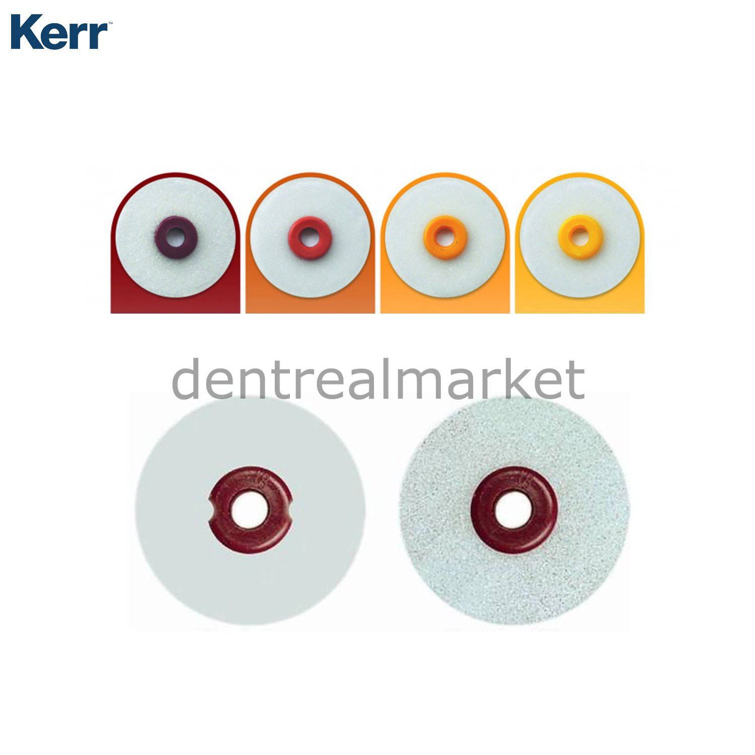 OptiDisc Kompozit Cila Diski Refil - 12,6 mm - Extra-Coarse - 4198
