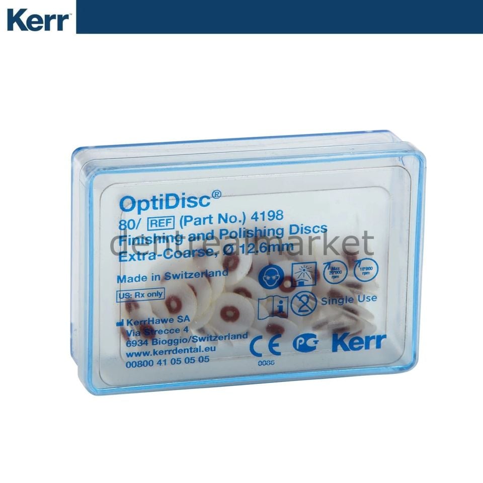 OptiDisc Kompozit Cila Diski Refil - 12,6 mm - Extra-Coarse - 4198