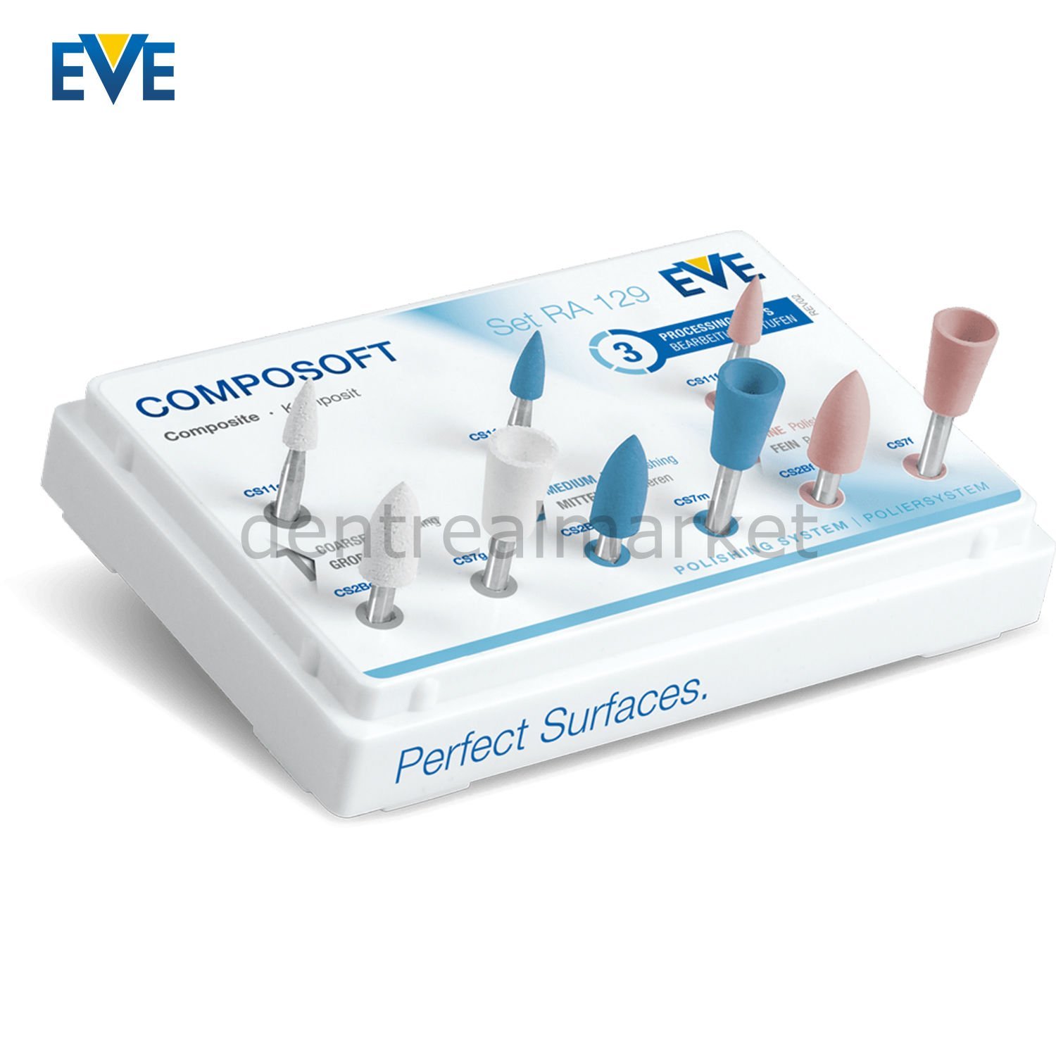Composoft Cila Seti - Kompozit Yüzey Düzeltme ve Parlatma Seti