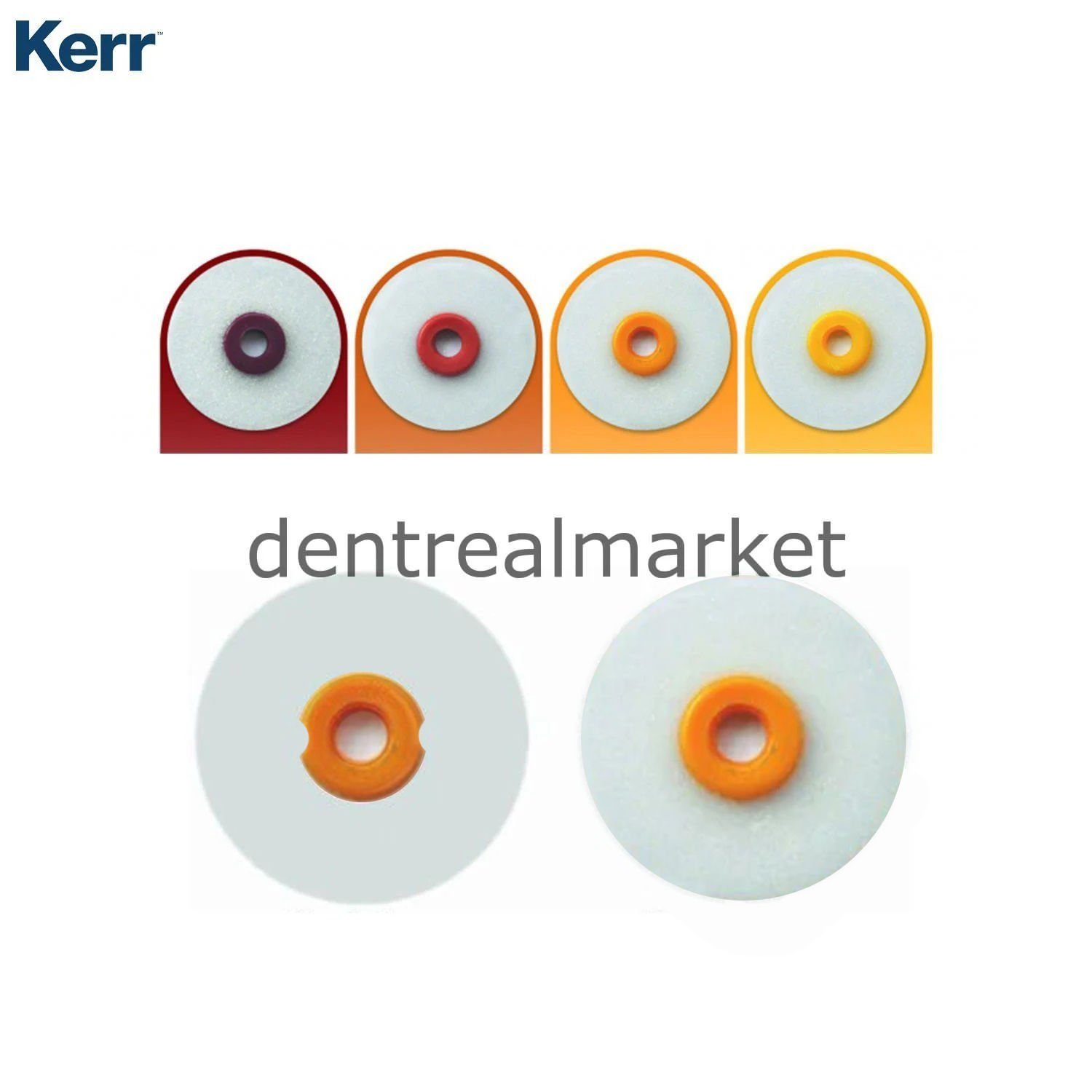 OptiDisc Kompozit Cila Diski Refil - 12,6 mm -  Fine - 4185