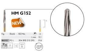 G152 Cerrahi Frez Carpide 2 Adet