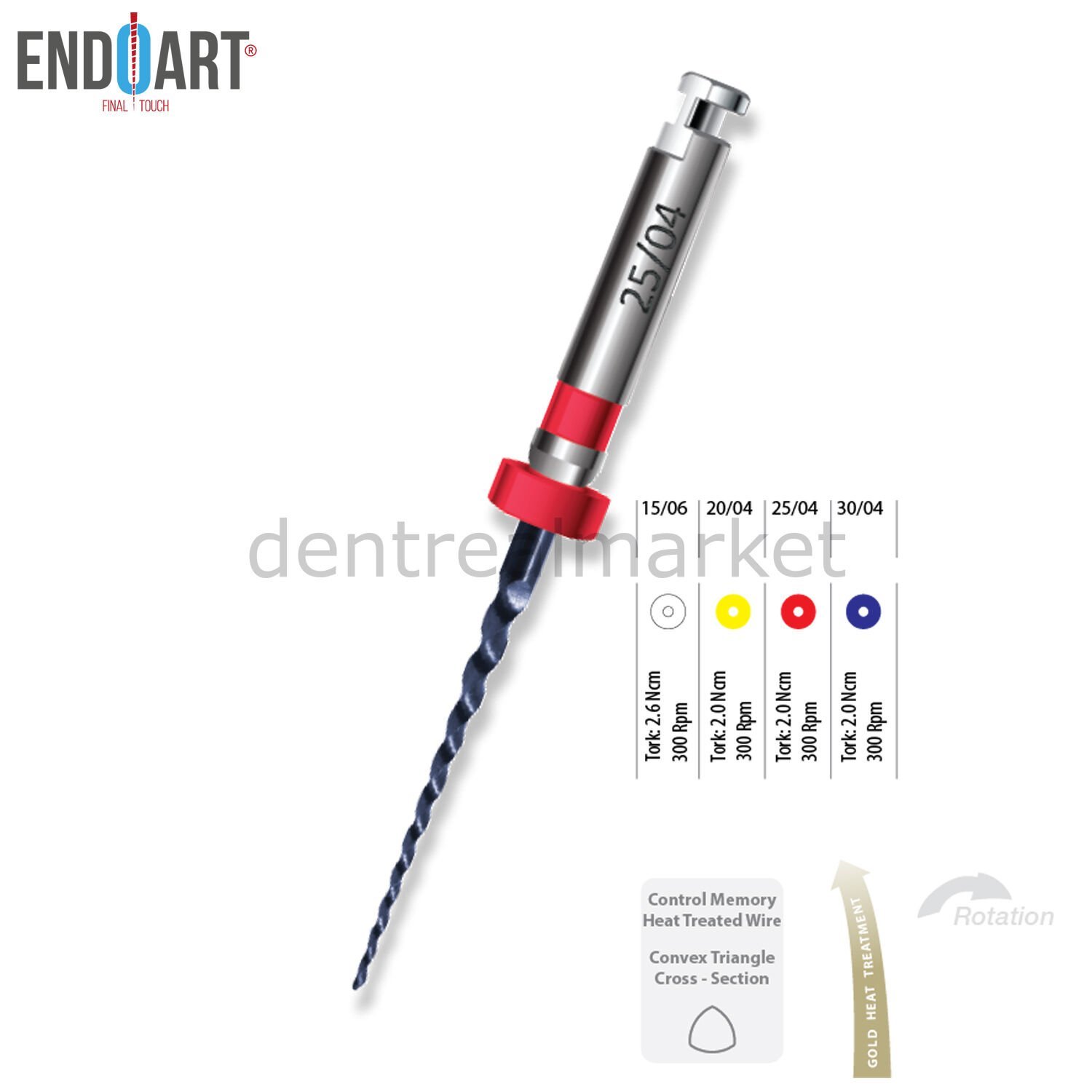 EndoArt Pedo Blue Pediatrik Kanal Eğesi 18 mm