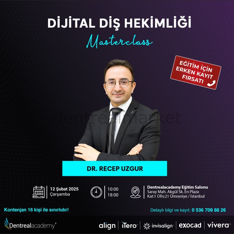 Dijital Diş Hekimliği Masterclass  - Dr. Recep Uzgur