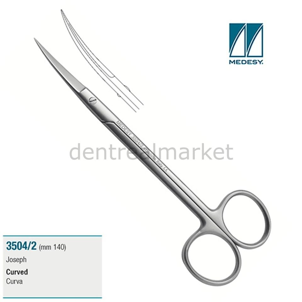 Joseph Cerrahi Makas Eğri 14 cm