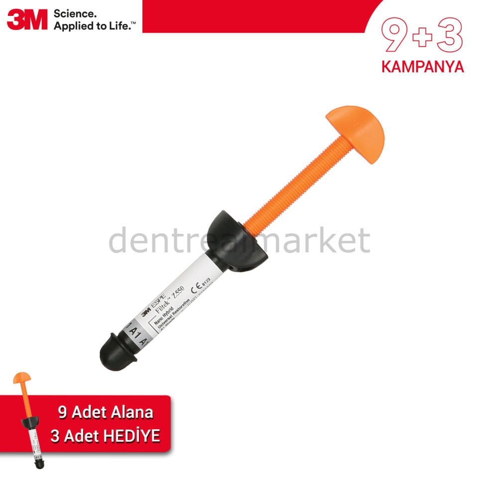 Filtek Z550 Nano Hibrit Kompozit - 9+3 Kampanya ***