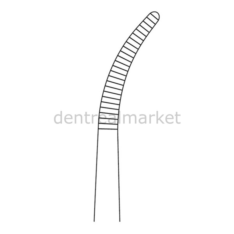 Kelly Hemostatik Forceps Eğri 16 cm