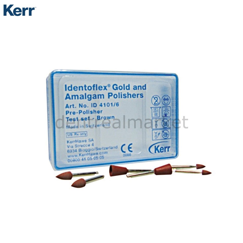 İdentoflex Metal Cila Lastiği Asorti - 6 Adet
