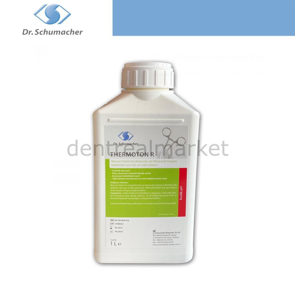 Thermoton R - Tıbbi Cihaz Dezenfektanı 1 lt SKT: 09/23***