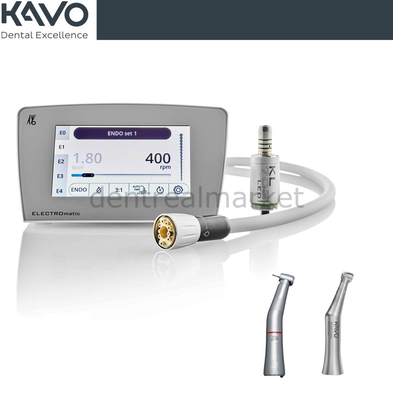 Electromatic Premium TM-S Işıklı Elektrikli Mikromotor