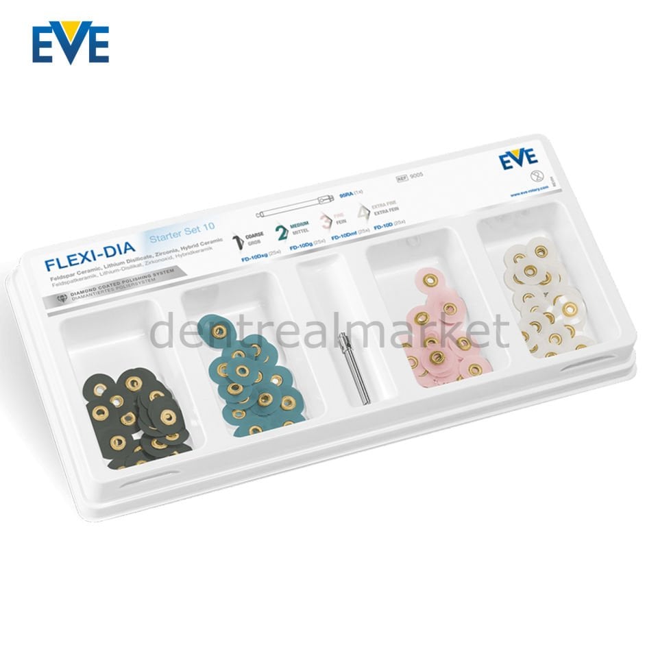 Flexi-Dia Zirkonyum Bitim Cila Seti 10 mm