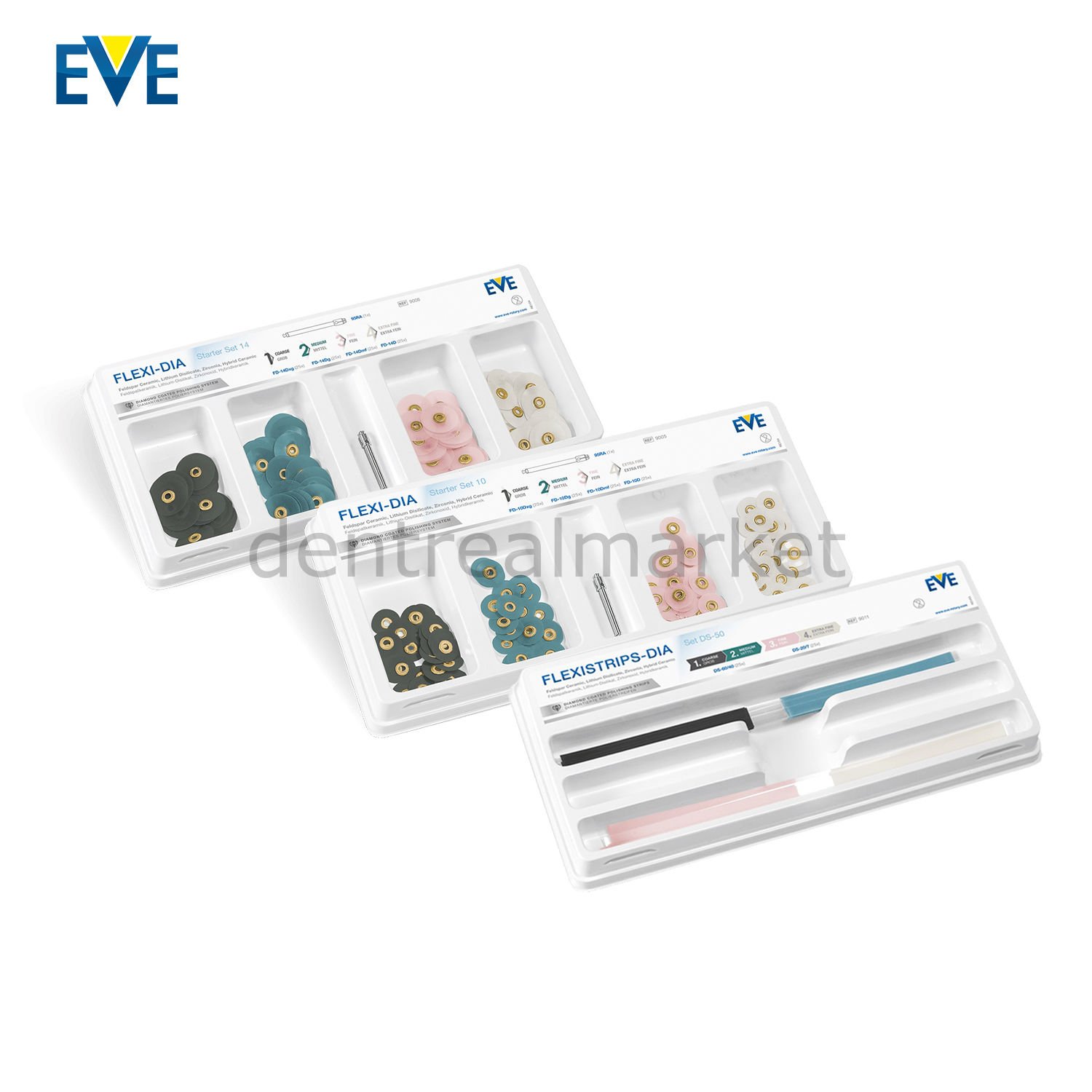 Flexi-Dia Combi Kompozit Bitim Cila ve Zımpara Set