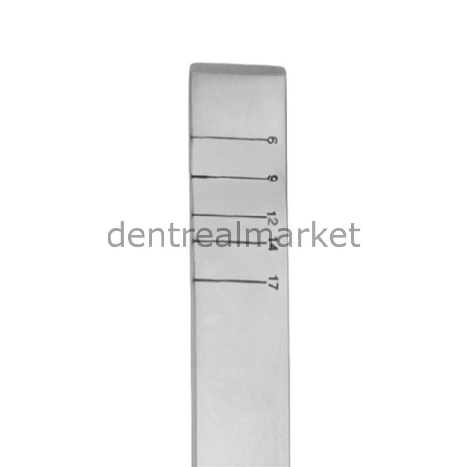 Chisels Kemik Keski Eğri 7,5 mm