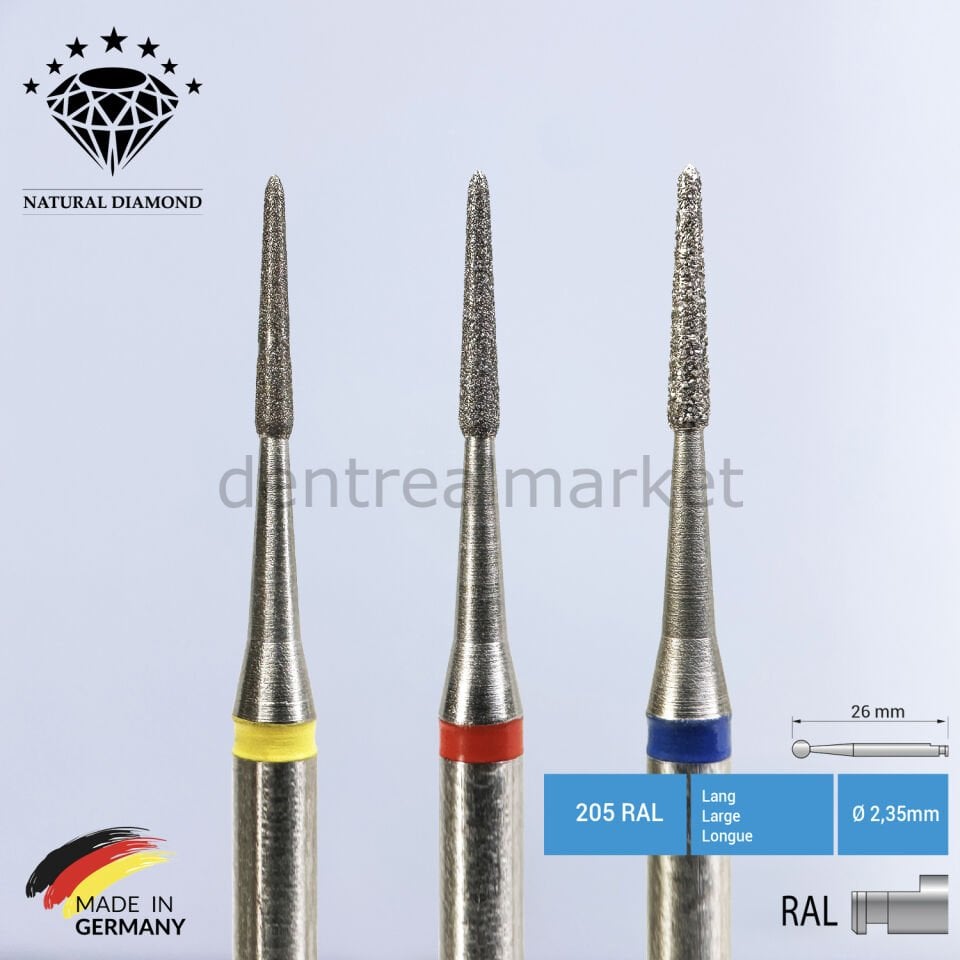 Doğal Elmas Perio Frezi - Periodontal Frez 831