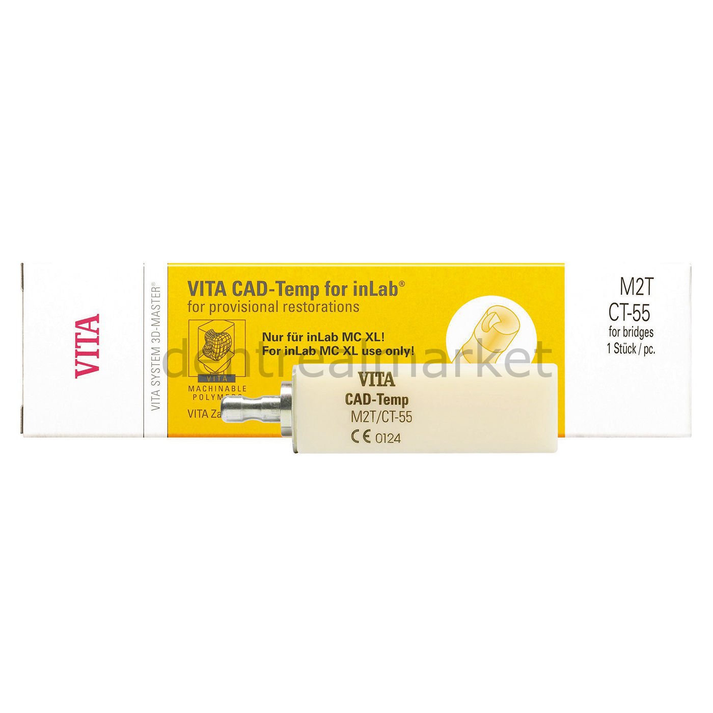 Vita Cad-Temp MonoColor CT-55 - Monokromatik Akrilat Polimer 1'li