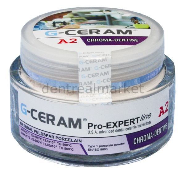 G-Ceram MF Porselen Tozu - High Glaze 200 gr
