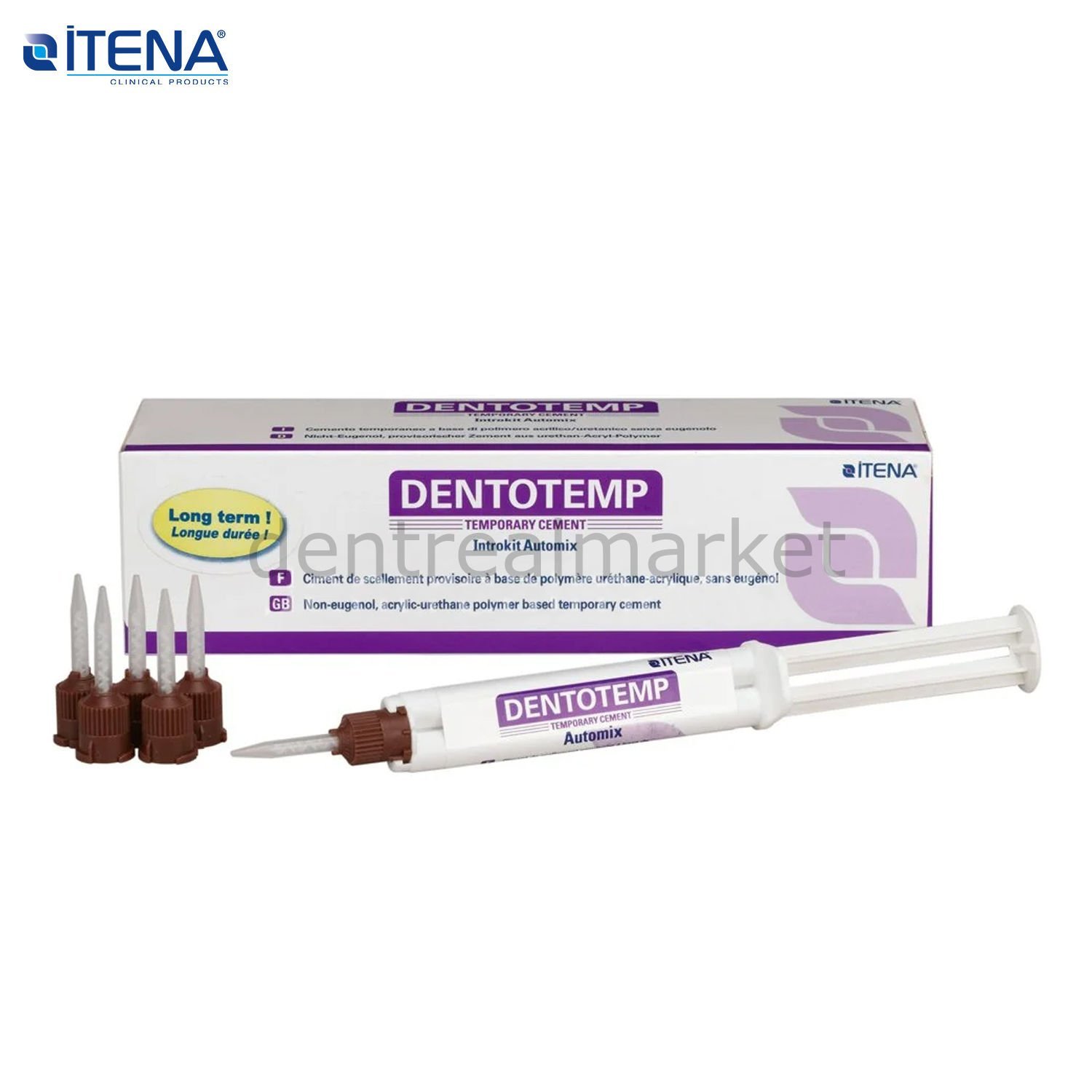 Dentotemp İntrokit Automix İmplant Simanı - 1x6 gr