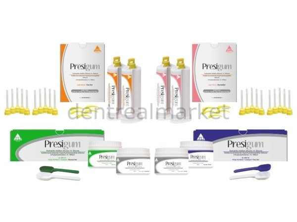 Presigum Putty A Silikon Ölçü Takım