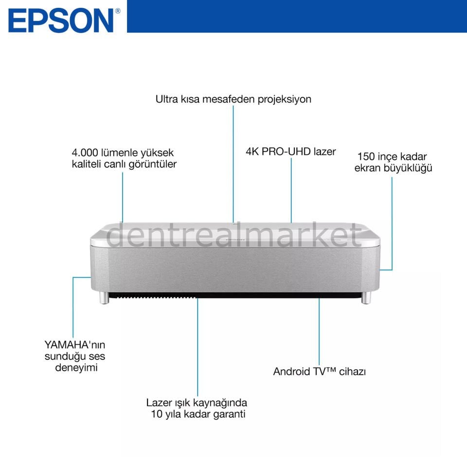 EH-LS800W 4K PRO-UHD1 Projeksiyon Cihazı