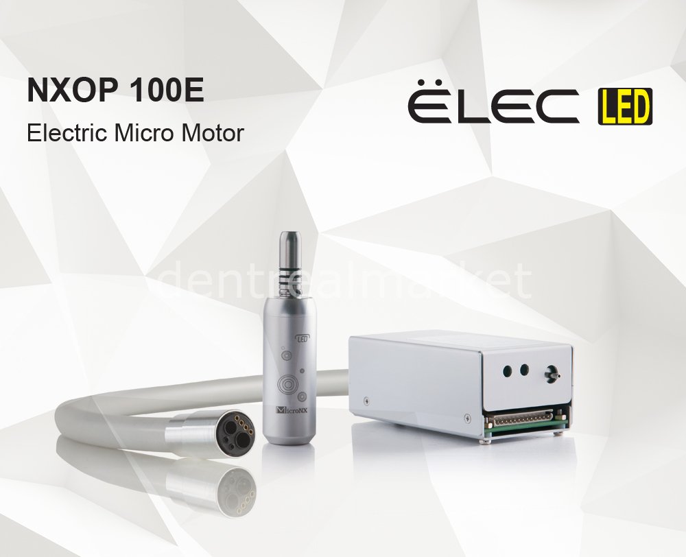 Elektrikli Mikromotor Işıklı Ünite Monte NXOP 100E