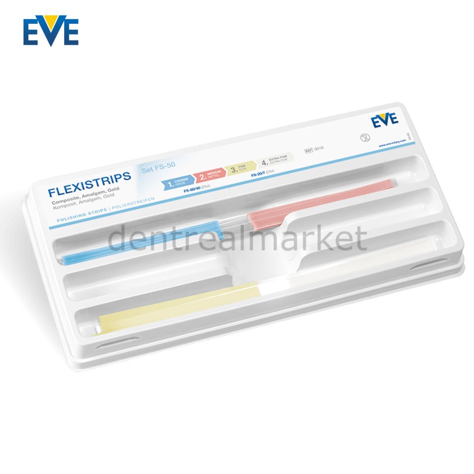 洋楽 anesthesy Flexistrips-D Kompozit Arayüz Zımpara Seti FS50 | Eve