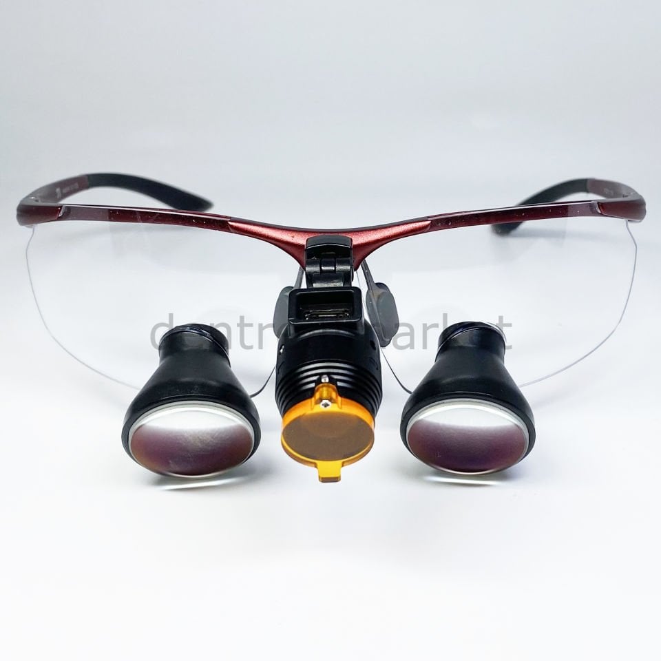3.5x Büyütmeli Kablolu Işıklı Spor Custom Loupe