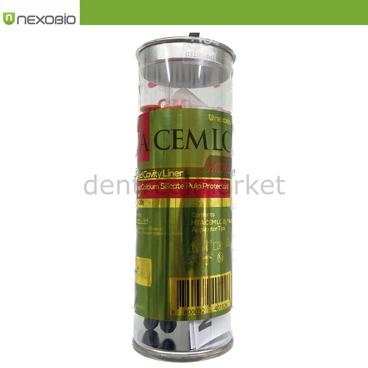 MTA Cem LC - Işınlı Kaide Kavite Liner - 4*2 gr