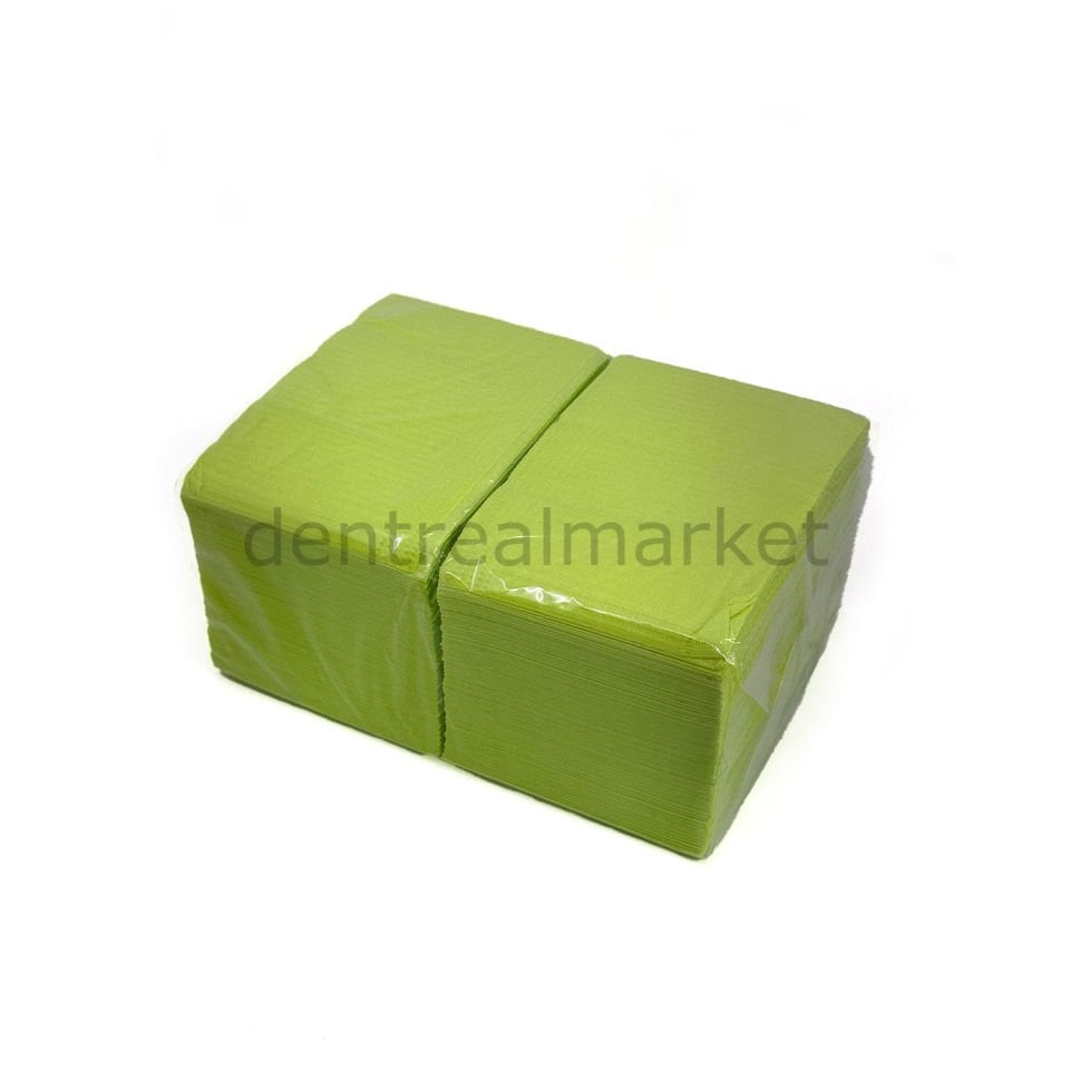 Avrupa Tabla Örtüsü Renkli - 33*44 cm 500 Ad - Green Lime