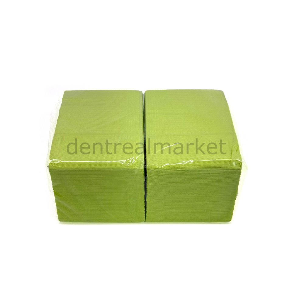 Avrupa Tabla Örtüsü Renkli - 33*44 cm 500 Ad - Green Lime