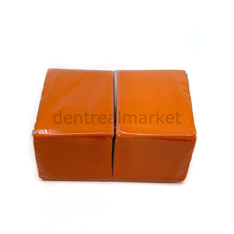 Avrupa Tabla Örtüsü Renkli - 33*44 cm 500 Ad - Orange